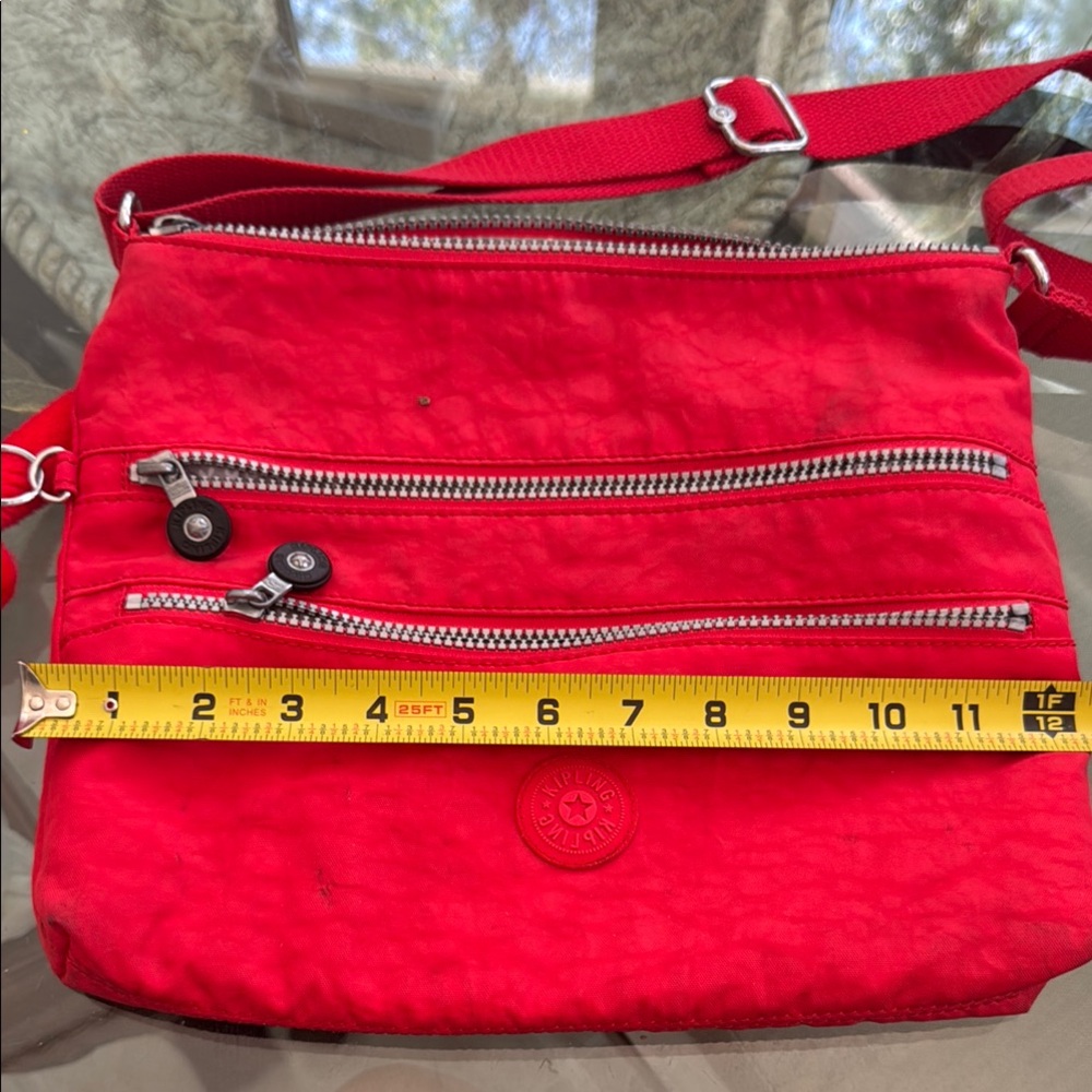 Kipling Red Crossbody Bag - Picture 14 of 15